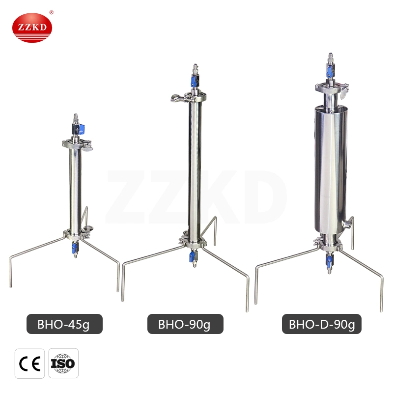 CE 90g Stainless Steel Hemp Bho Oil Closed Loop Extractor China