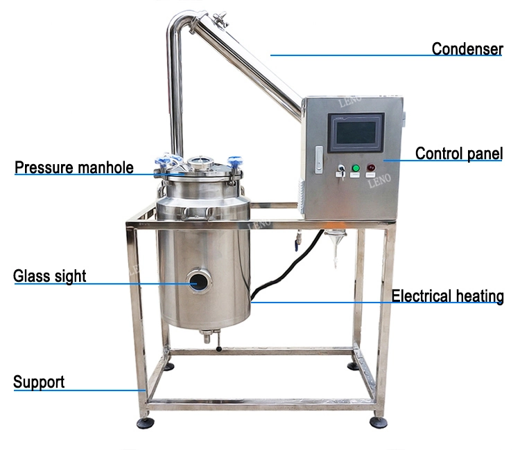 Multi-Functional Stainless Steel Herb Extracting Tank Extractor Tank