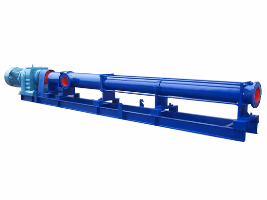 Stainless Steel Sanitary Movable Feeding Screw Pump