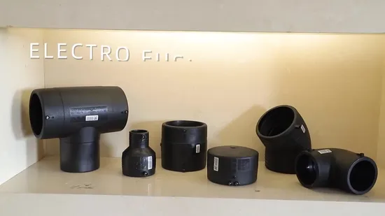 HDPE Pipe Fittings Electrofusion End Cap SDR11
