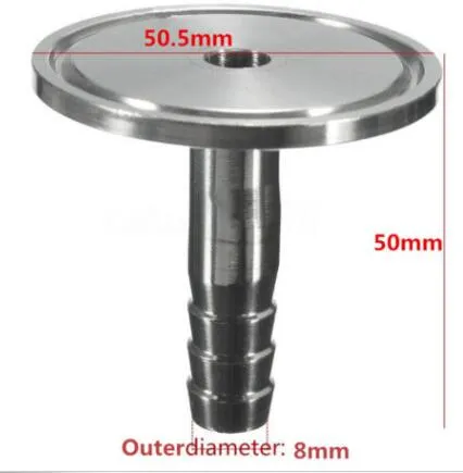 Sanitary Stainless Steel Pipe Fitting Tri Clamp Hose Connector