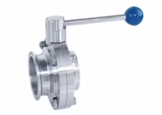 Stainless Steel SS316L Sanitary Butterfly Valves